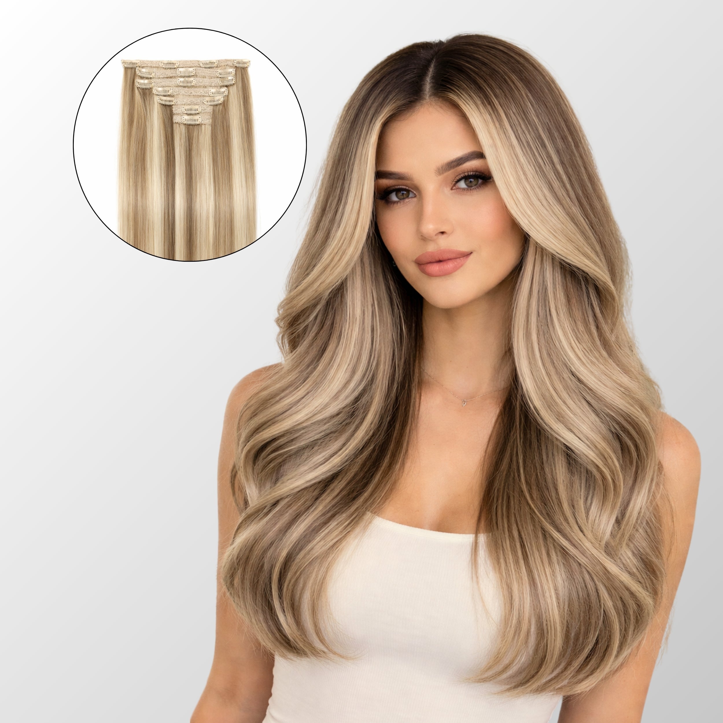 Golden Sceptre - Clip-In Hair Extensions
