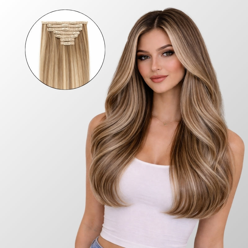 Golden Hour Melt - Clip-In Hair Extensions