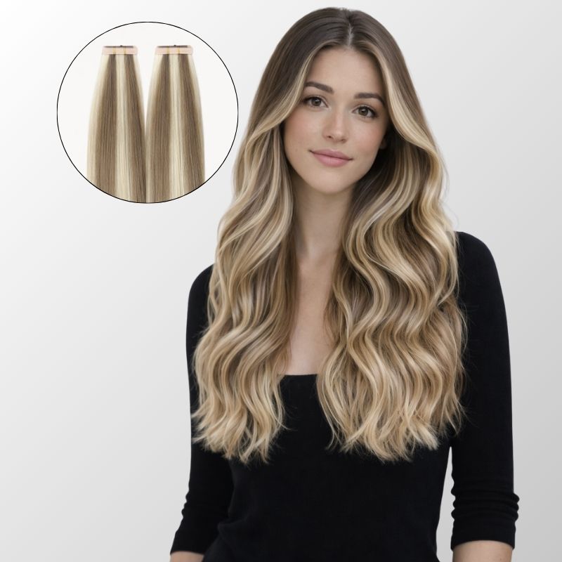 Golden Sceptre - Tape-In Hair Extensions